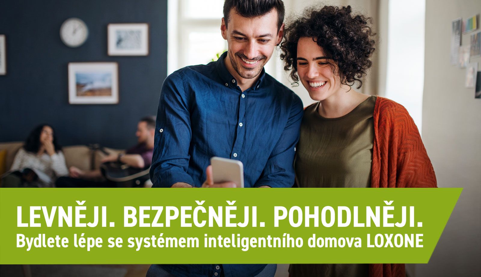 Bydlete lépe se systémem inteligentního domova LOXONE